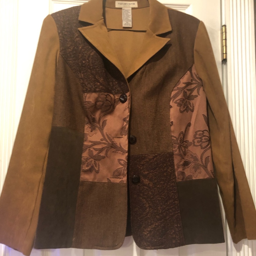 Notations Ladies Blazer - Brown